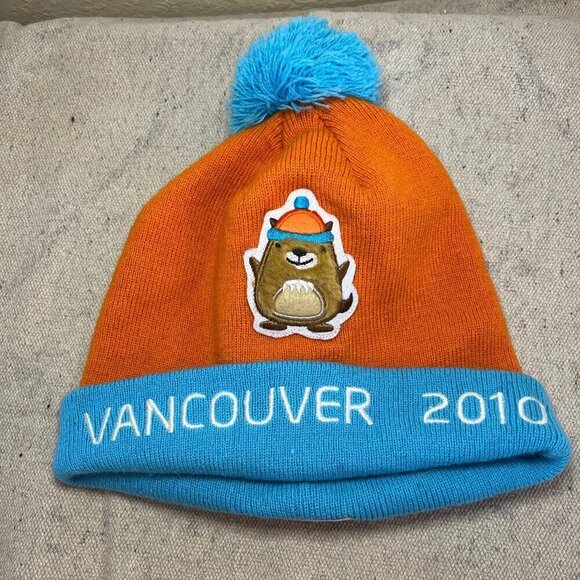 Kootenay Canadian Knit Vancouver 2010 Olympic Knit Winter Hat - Picture 1 of 7